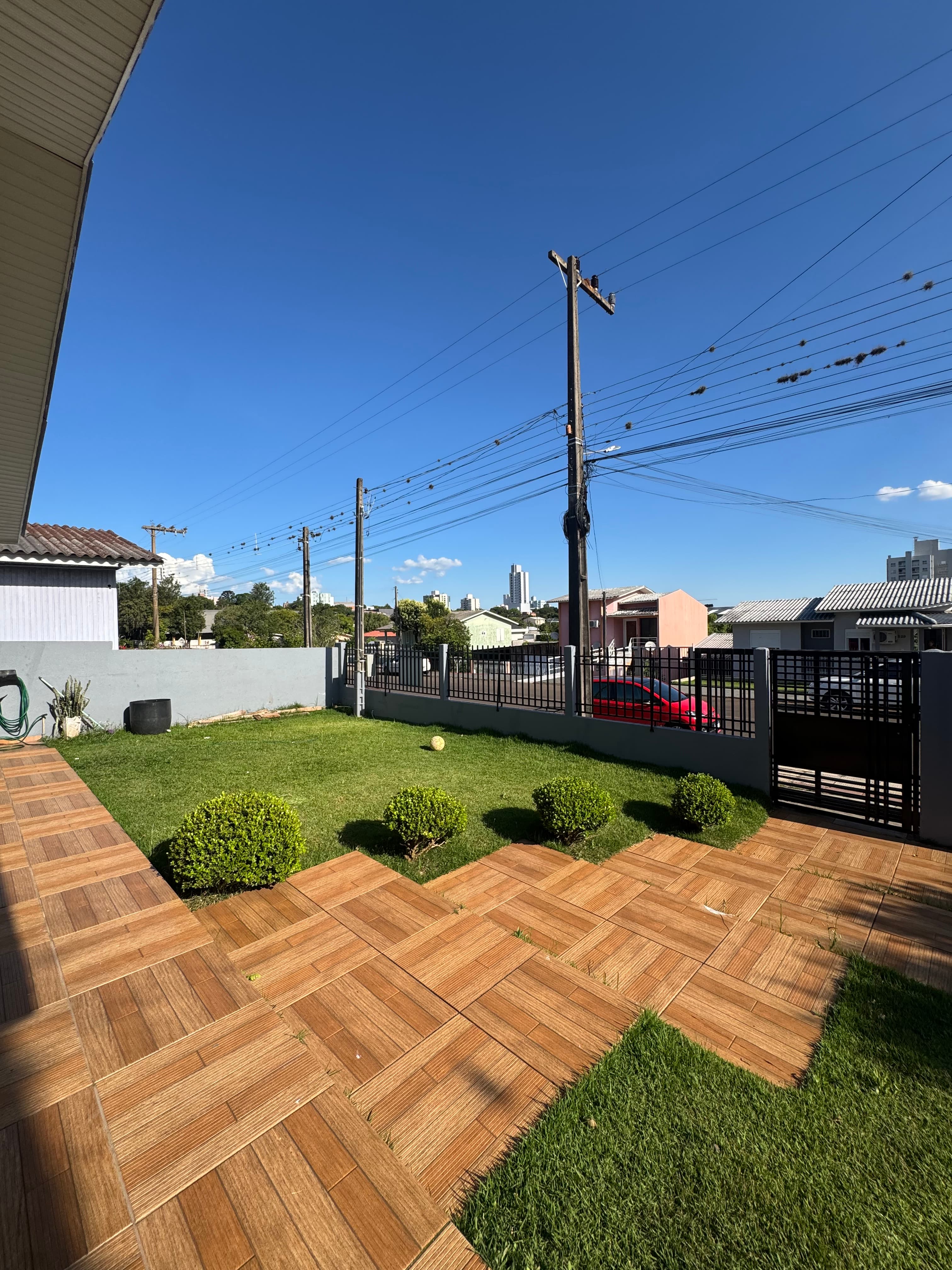 Casa de esquina em alvenaria